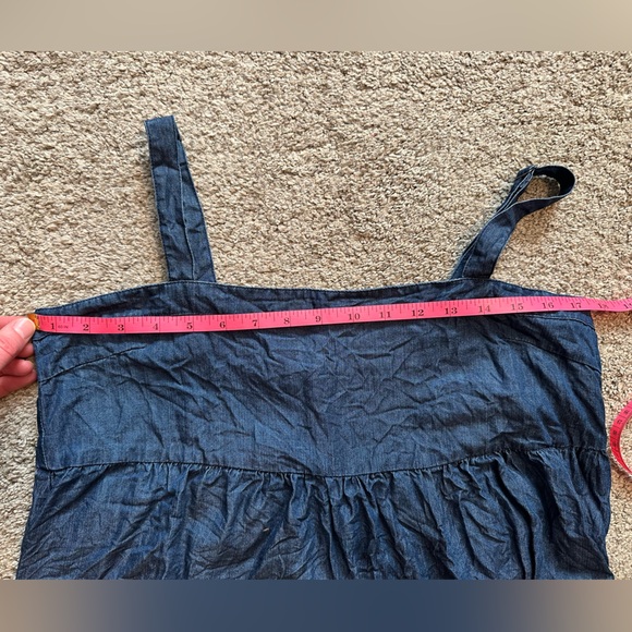 NATURAL LIFE Chambray Blue Patti Maxi Dress - Picture 11 of 11